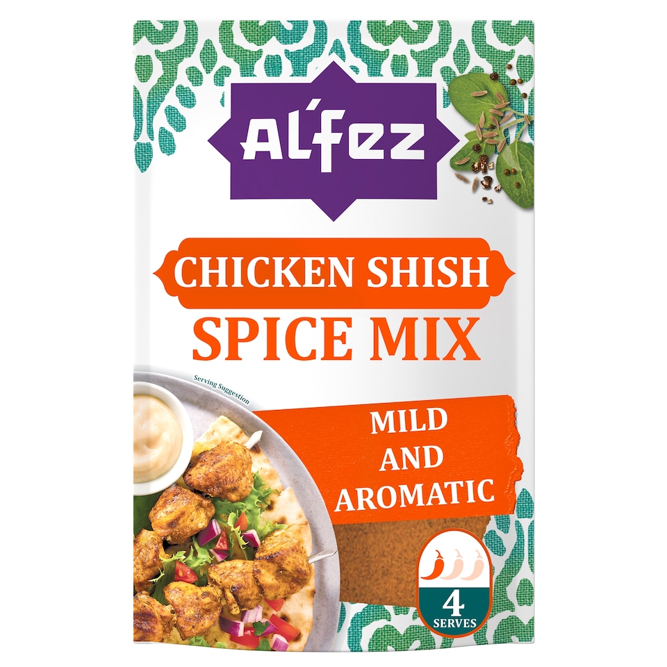 Al'Fez Turkish Style Chicken Shish Spice Mix 25g.