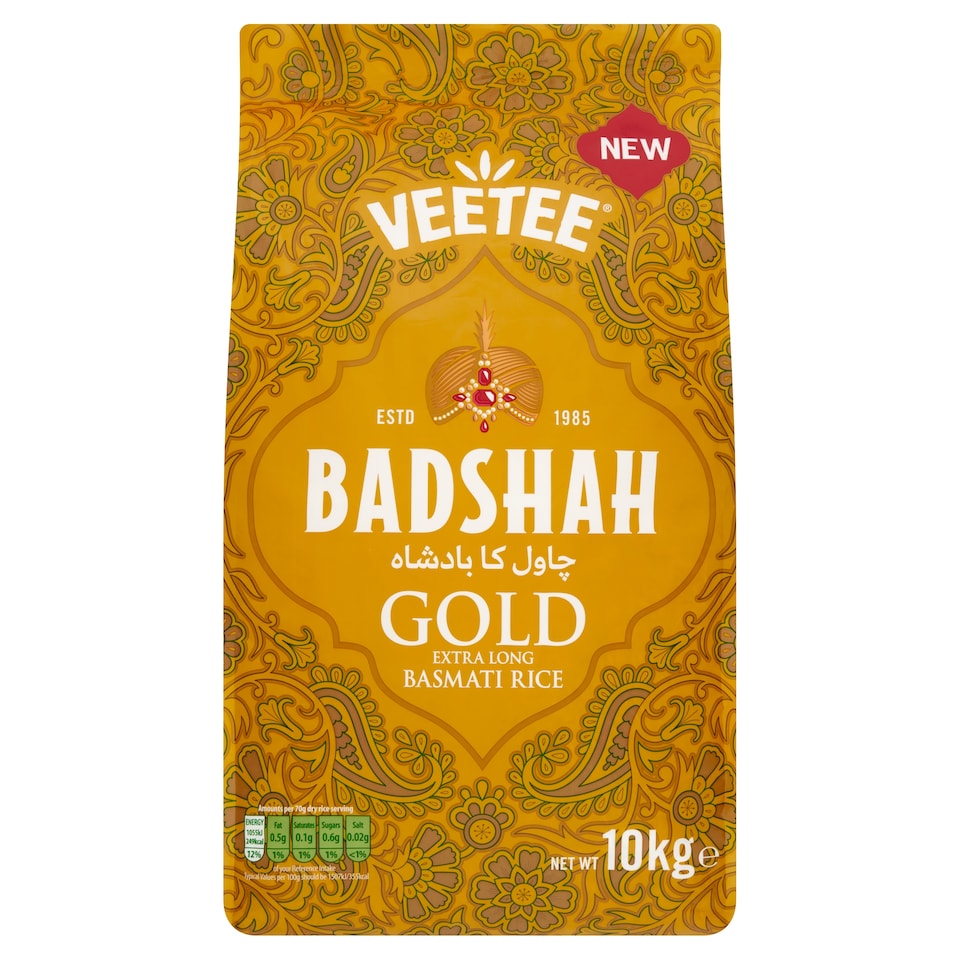 Badshah Gold Extra Long Basmati Rice 10kg