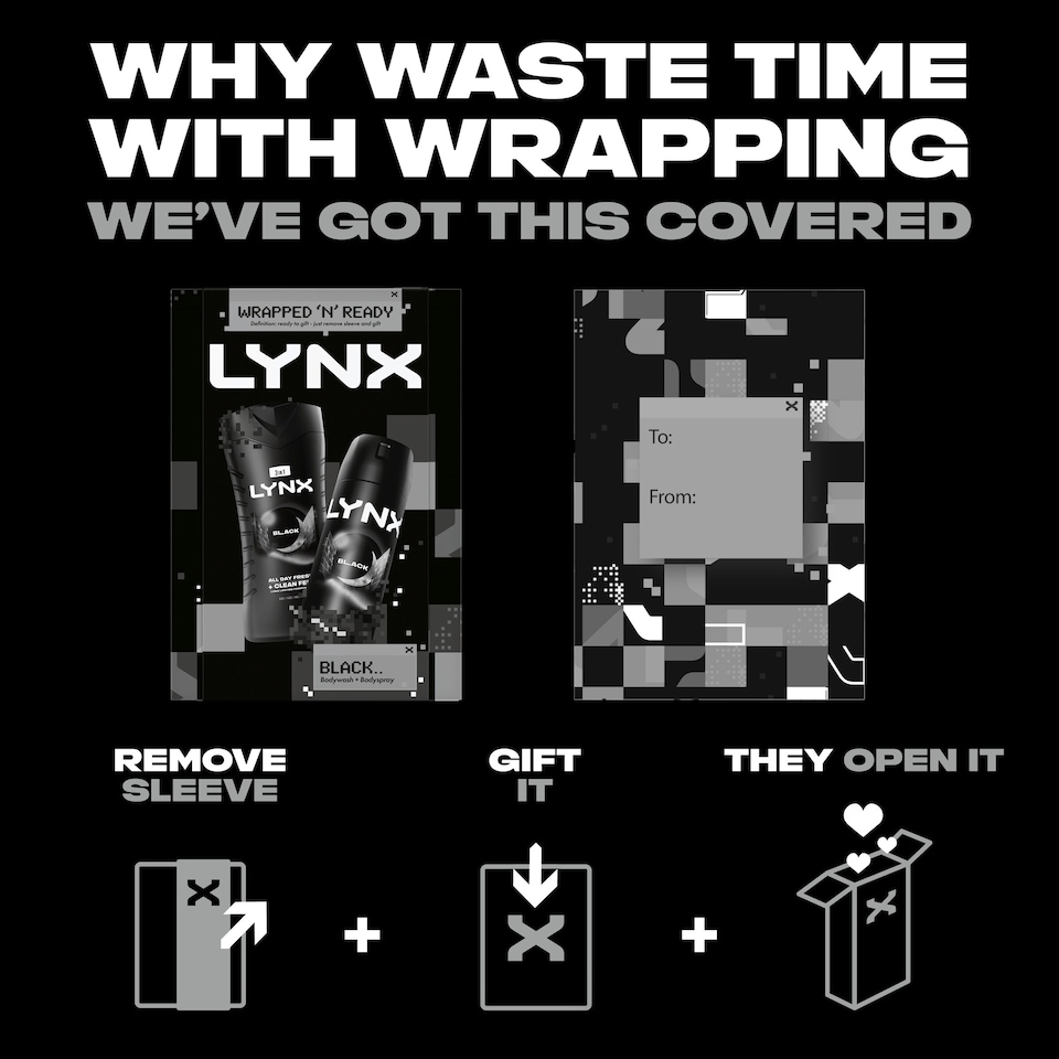 image 1 of Lynx Black Duo Gift Set