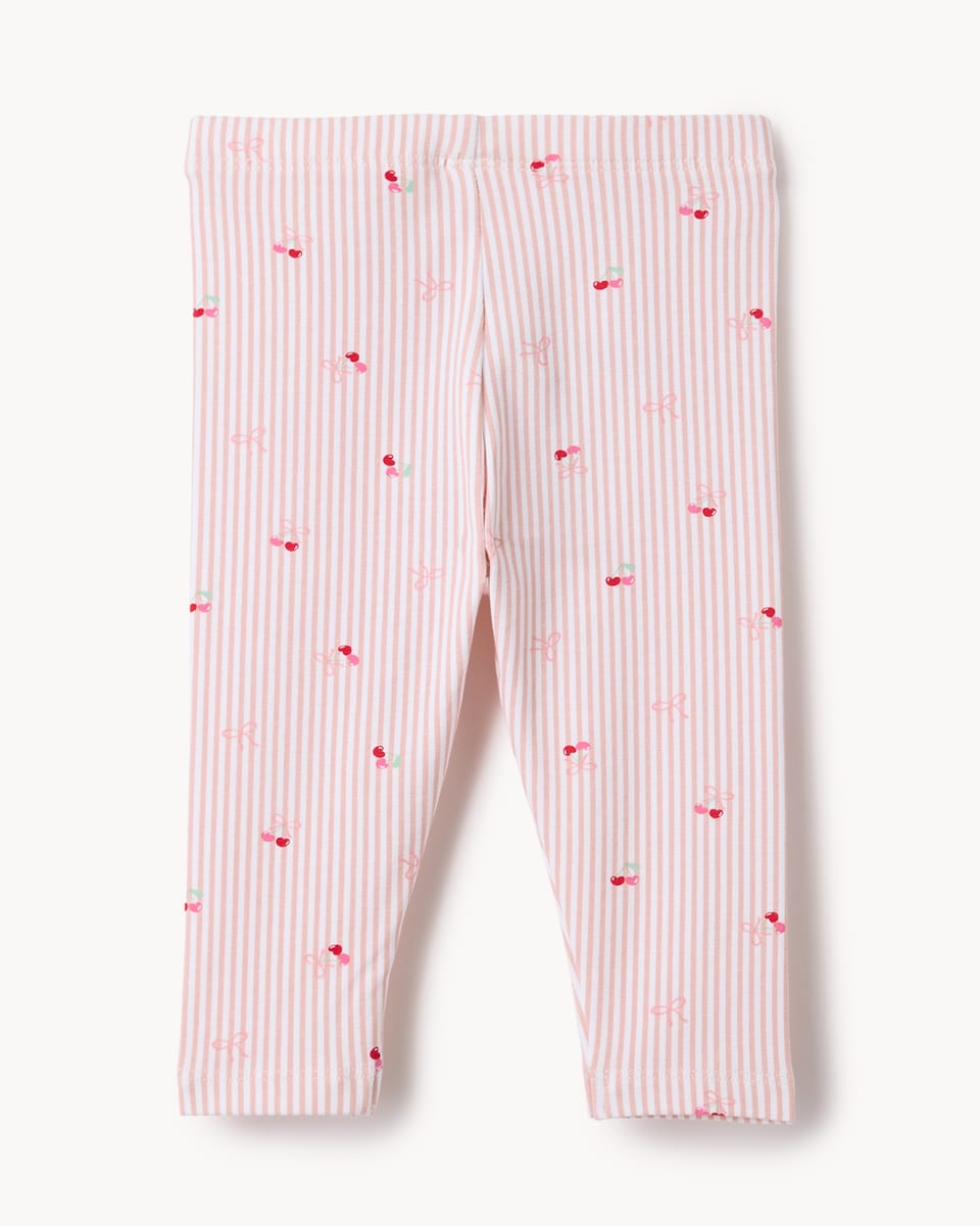 image 1 of F&F Baby 2-Piece Cotton Rich Cake Set in Pink