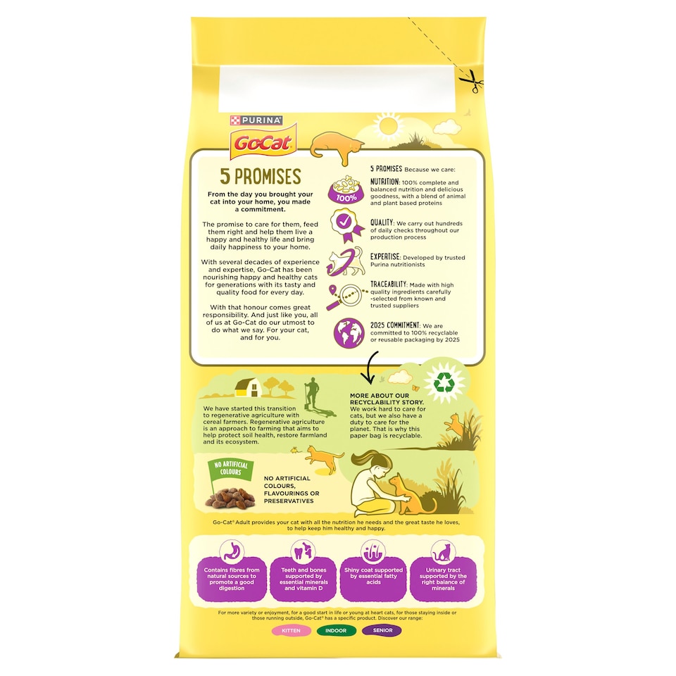 image 1 of Go Cat Chicken & Duck 2Kg
