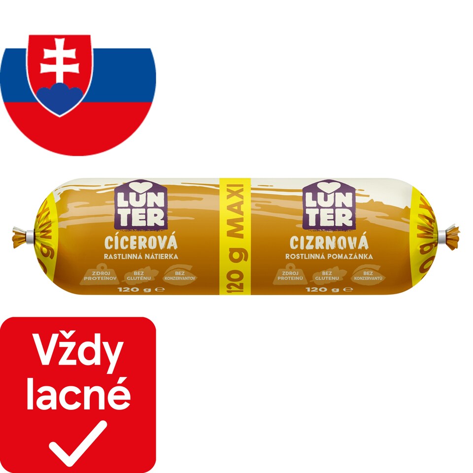 LUNTER Cícerová nátierka MAXI 120 g