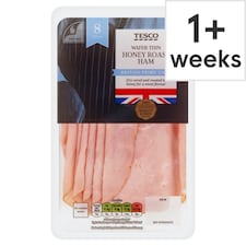 Tesco British Wafer Thin Honey Roast Ham Slices 120g
