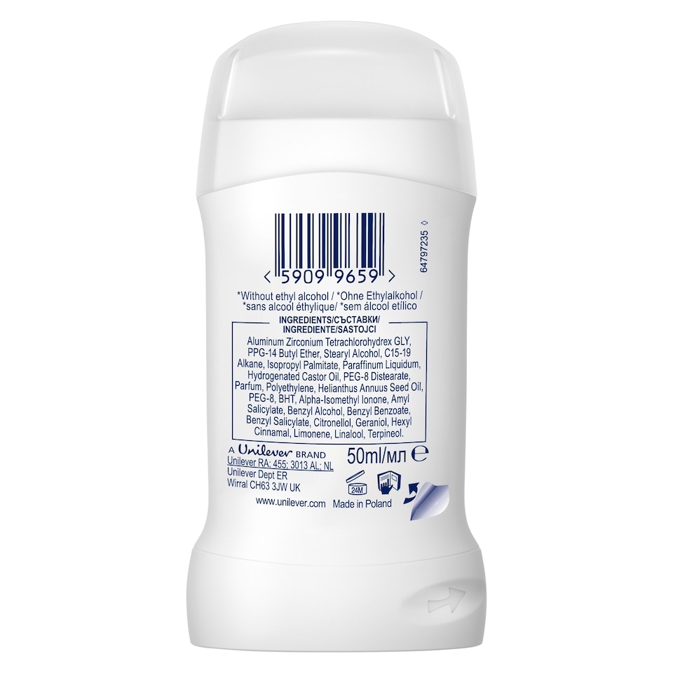 image 1 of Dove Women Antiperspirant Deodorant Stick Classic Fresh 50ml