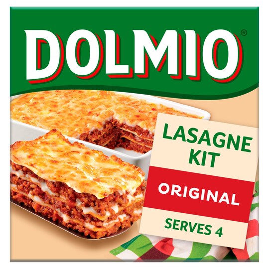 Dolmio Original Lasagne Meal Kit 807g Tesco Groceries
