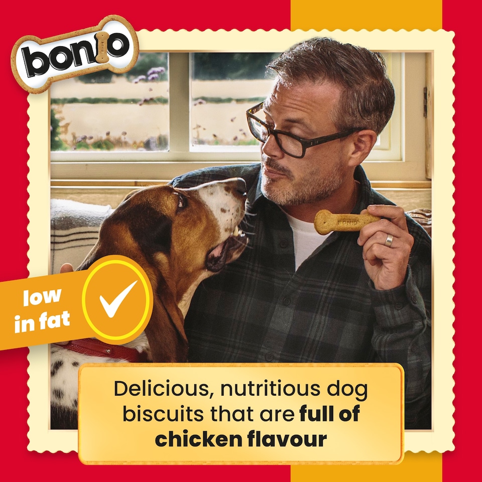 image 1 of BONIO Chicken Dog Biscuits 650g