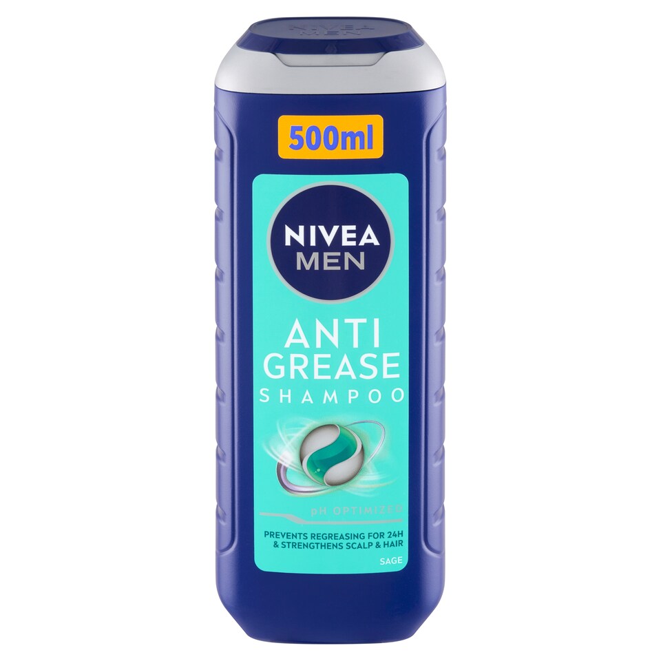image 1 of Nivea Men Anti Grease Shampoo 500 ml