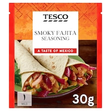 Tesco Smoky Fajita Seasoning 