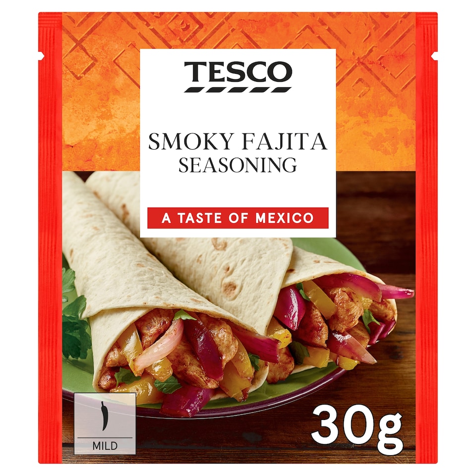 Tesco Smoky Fajita Seasoning