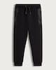 image 5 of F&F Active Boys Cuffed Zip Joggers with Cotton in Black