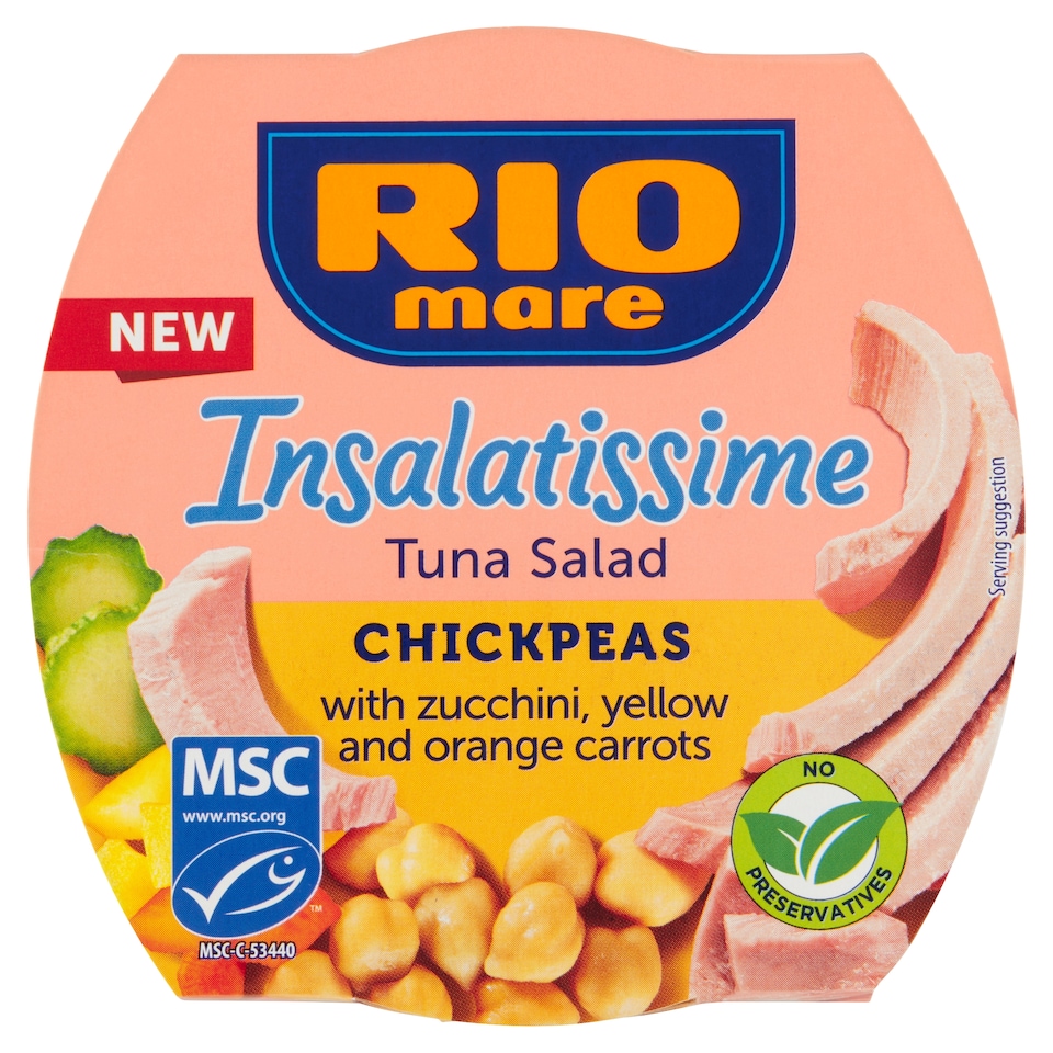 image 1 of Rio Mare Insalatissime Tuna Salad Chickpeas 160 g