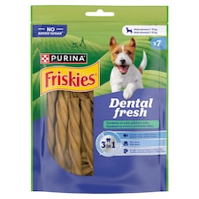 Friskies Dental Fresh Dog Treats 3 in 1 S 110 g