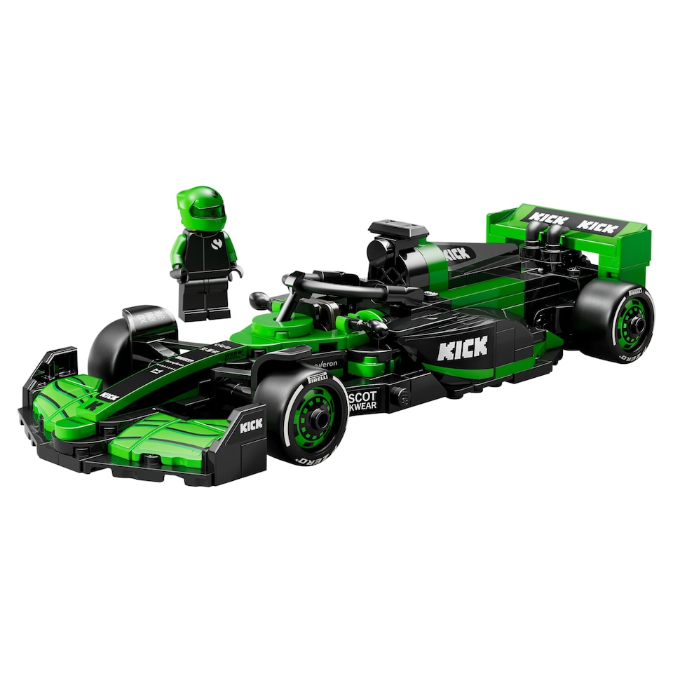 obrázok 1 z LEGO Speed Champions 77247 Pretekárske auto KICK Sauber F1 Team C44