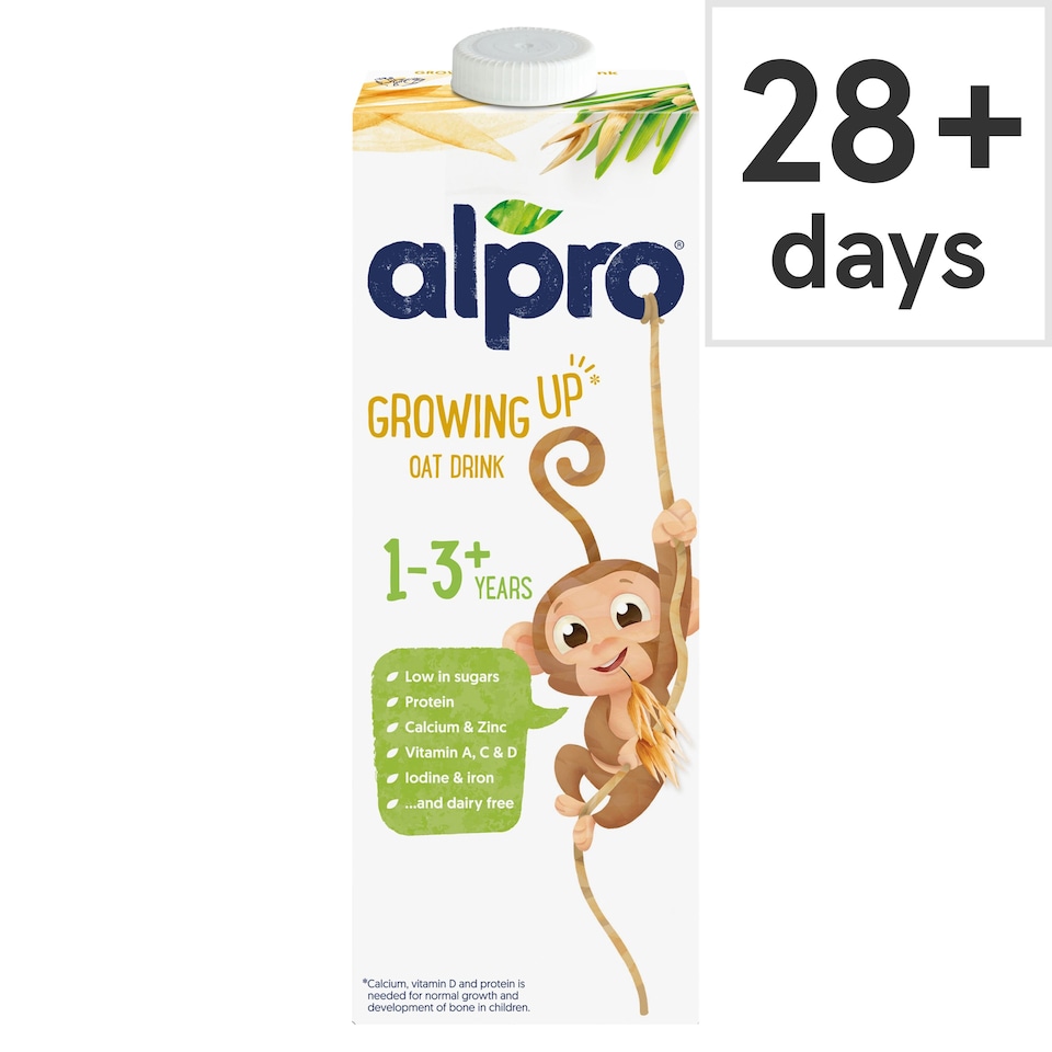 image 1 of Alpro Oat Growing Up Long Life Dairy Free Drink 1-3+ Years 1L