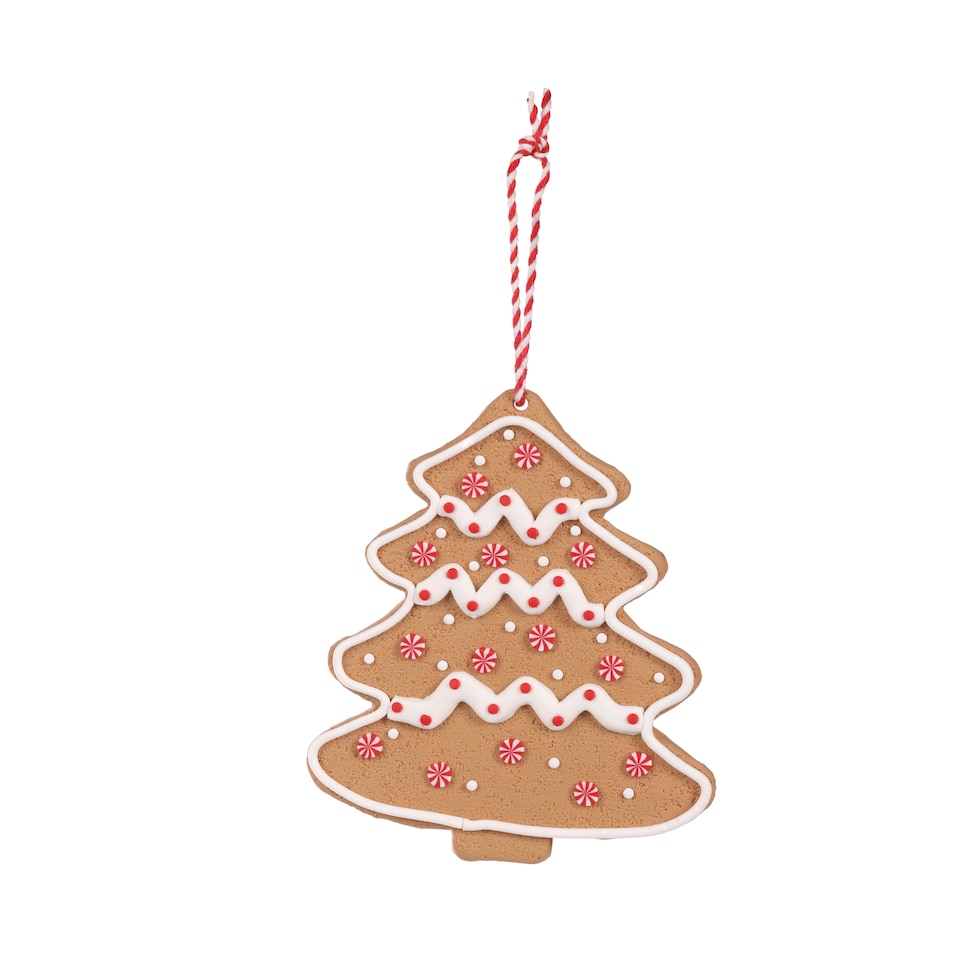 image 1 of IG Design Rolling Pin Gingerbread Hanging Christmas Decoration Assortment