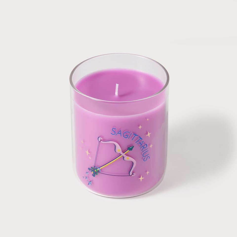 image 1 of Paperchase Zodiac Fragranced Candle - Sagitarius 280g