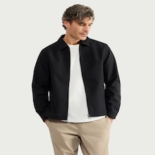 F&F Zip Up Collared Jacket in Navy
