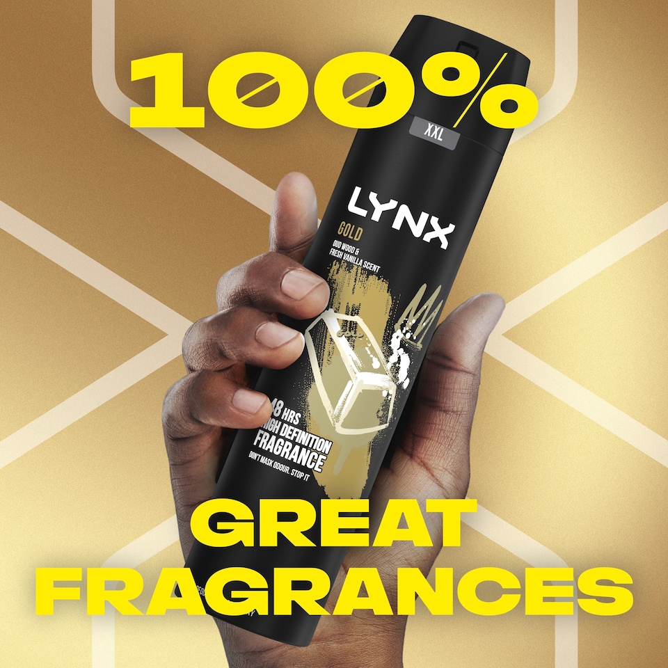 image 1 of Lynx Gold 48h Deodorant Body spray 250ml