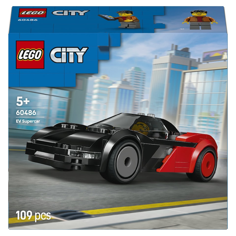LEGO City 60486 Elektromos szuperautó  1. kép
