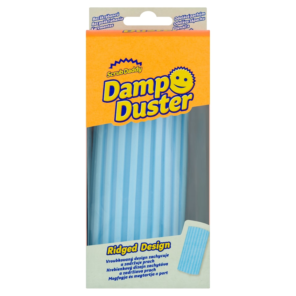 Scrub Daddy Damp Duster kék szivacs