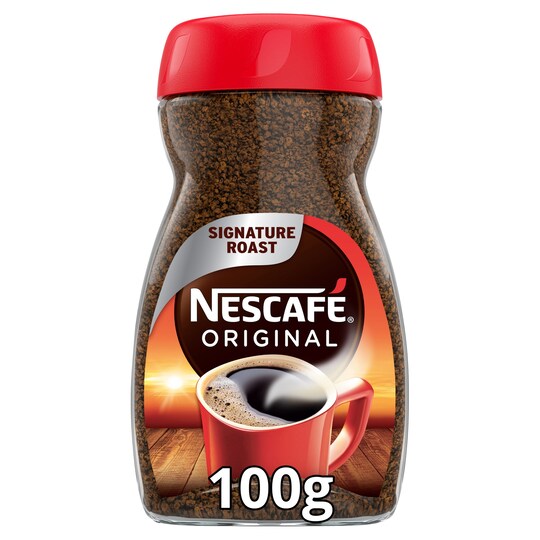 Nescafe Original Instant Coffee 100G Tesco Groceries