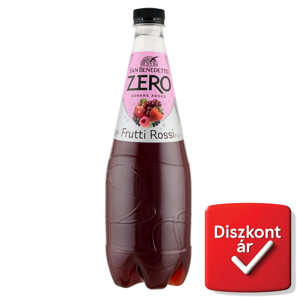 San Benedetto Frutti Rossi alkoholmentes, szén-dioxiddal dúsított gyümölcsízű üdítőital 0,75 l  1. kép