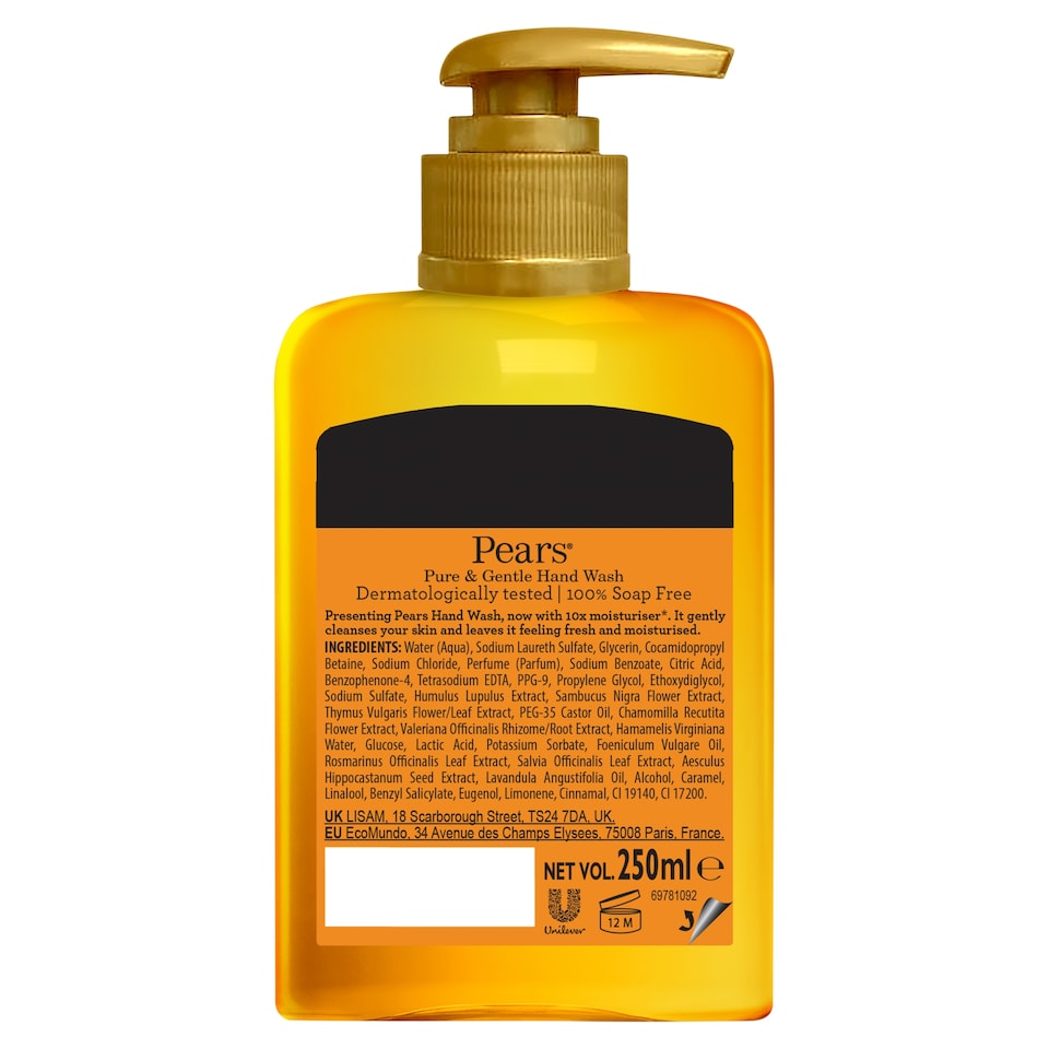 image 1 of Pears Liquid Hand Wash 250Ml