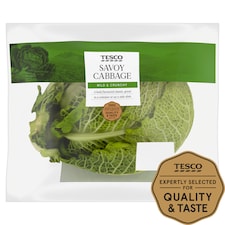 Tesco Savoy Cabbage Each