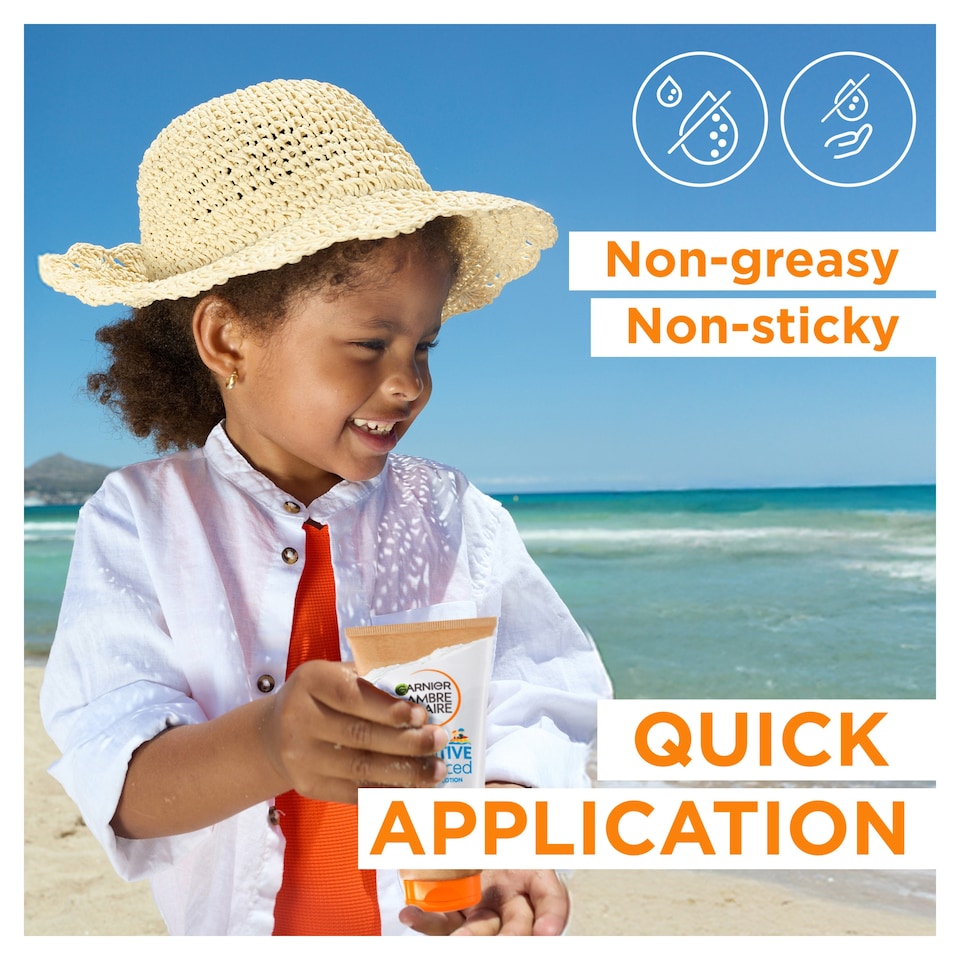 image 1 of Garnier Ambre Solaire Kids Sensitive Advanced Mist Spf50+ 150Ml