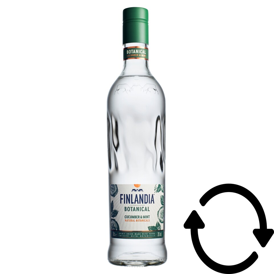 Finlandia Botanical Cucumber and Mint Vodka 30% 0,7 l