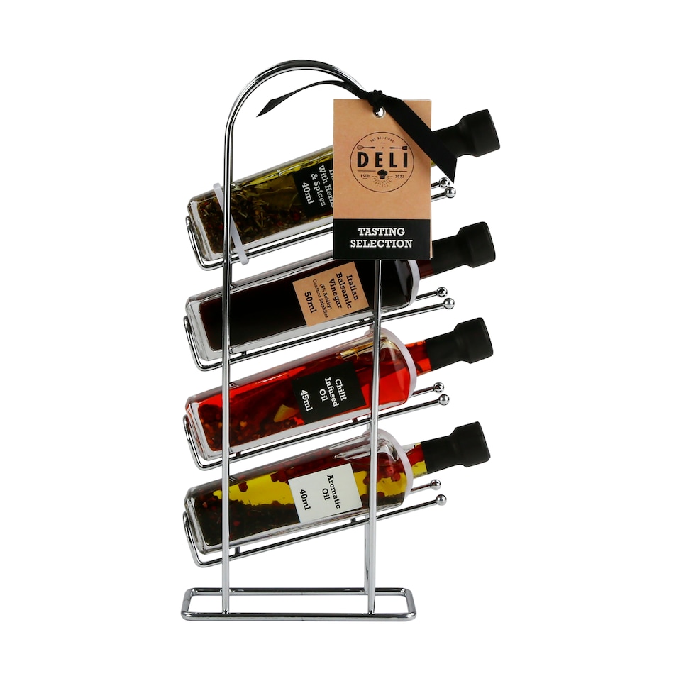 image 1 of Deli at Home Oil & Vinegar Tasting Christmas Gift Set
