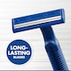 image 2 of Gillette Blue II Men's Disposable Razors 20 Pack