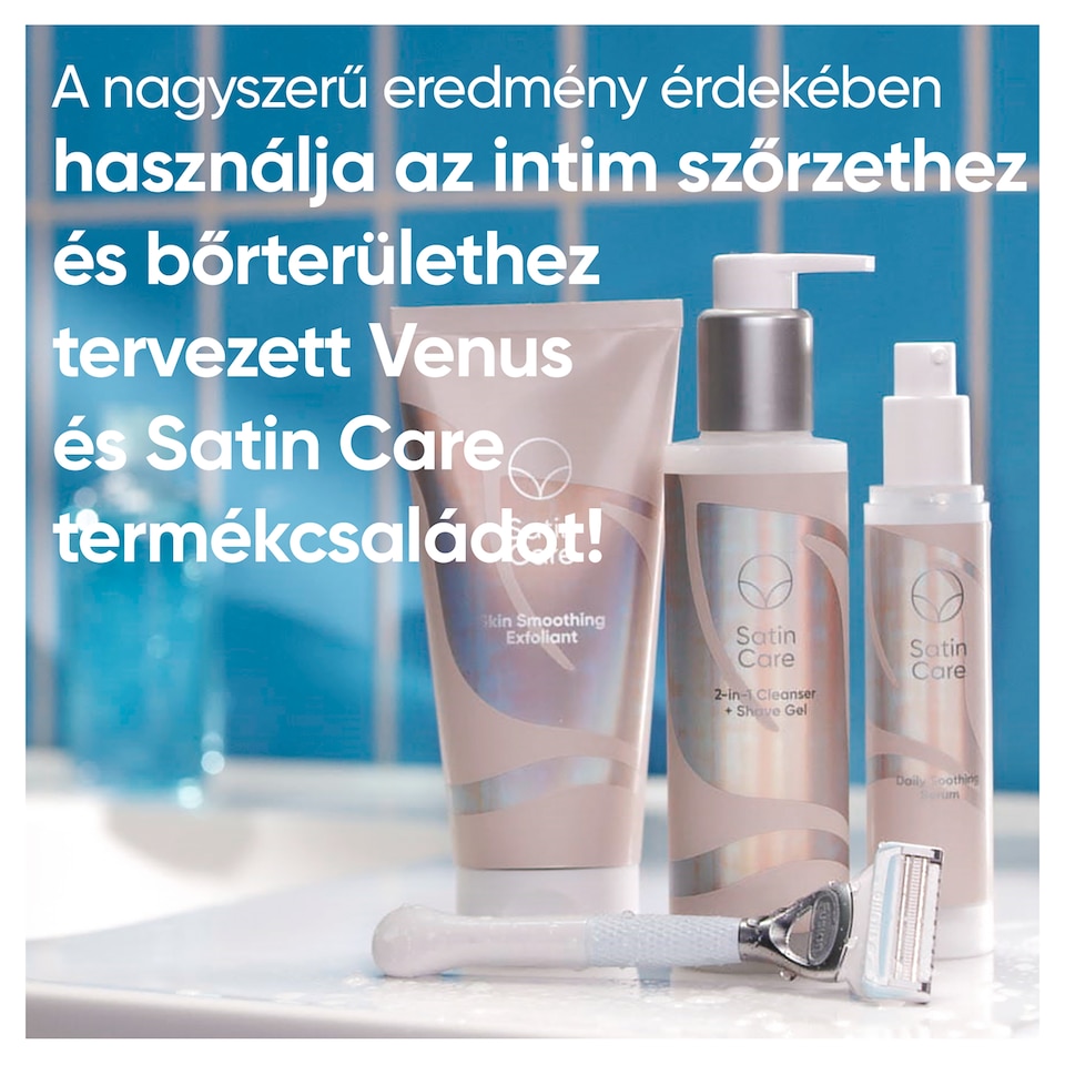 Venus Bőrsimító Bőrradír Intim Szőrzetre 177 ml  1. kép