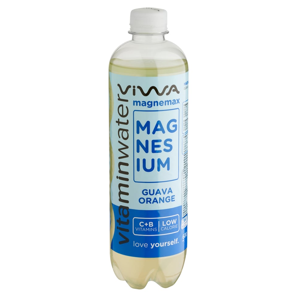 Viwa Vitaminwater narancs-guava ízű, csökkentett energiatartalmú szénsavmentes üdítőital 600 ml