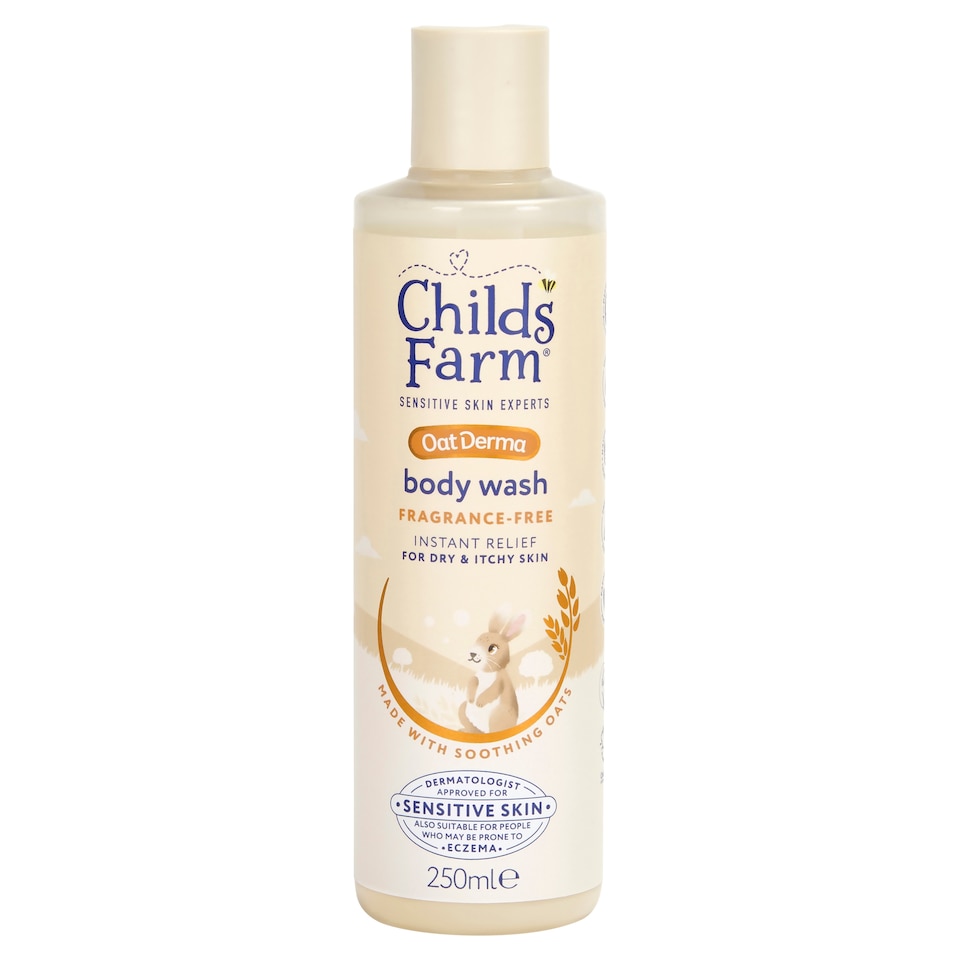 image 1 of Childs Farm OatDerma Body Wash Fragrance-Free 250ml