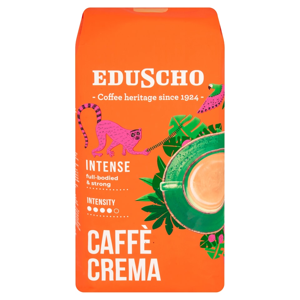 image 1 of Eduscho Caffé Crema Intense Roasted Coffee Beans 1000g