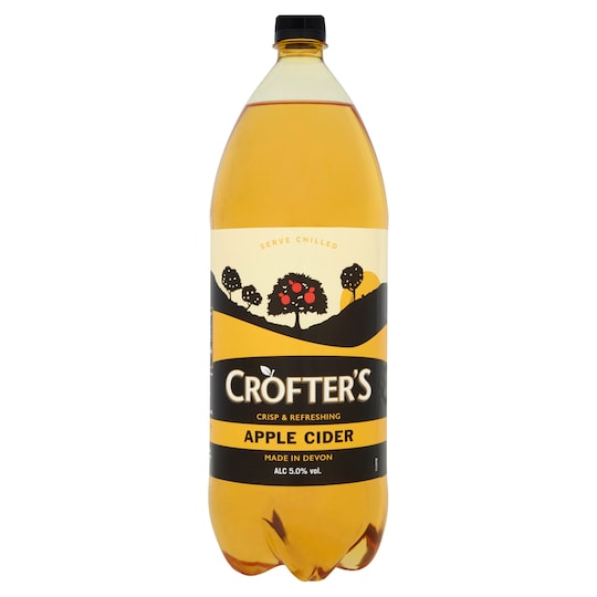 Crofters Apple Cider 5% 2L - Tesco Groceries