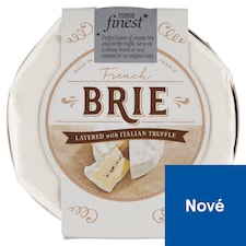 Tesco Finest Brie vrstvené s italským lanýžem 135g