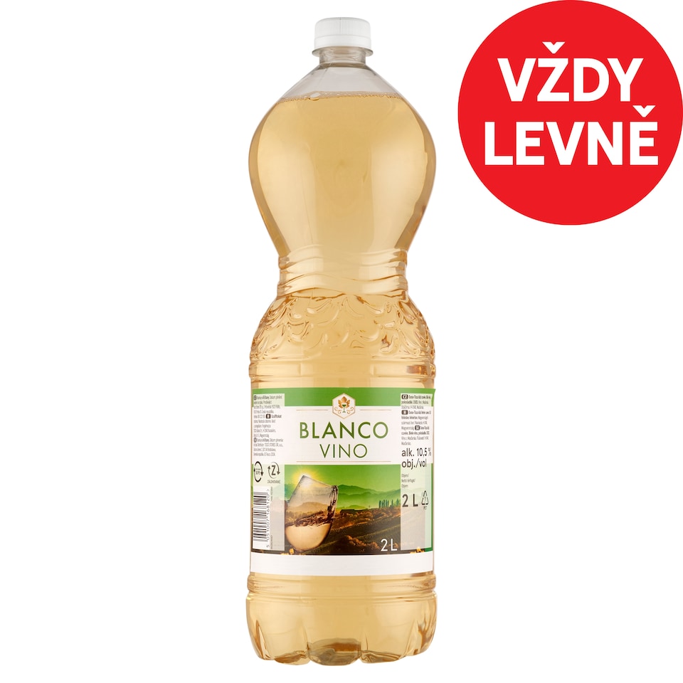 Blanco Vino Duna-Tisza Közi Cuvée White Semi-Sweet Wine 2L