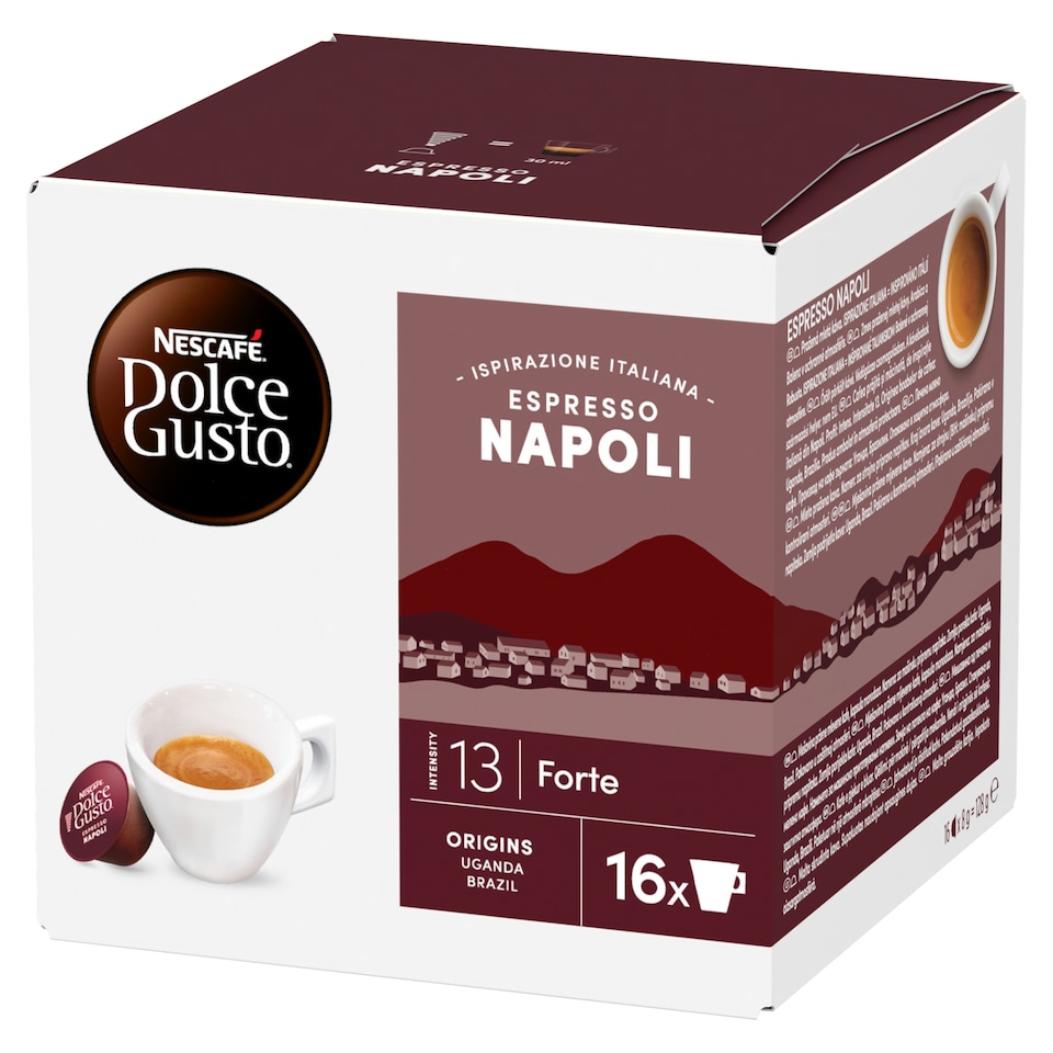 NESCAFÉ Dolce Gusto Espresso Napoli kávékapszula 16 x 8 g (128 g)  1. kép