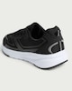 image 3 of F&F Boys Mesh Panel Lace Up Trainers in Black