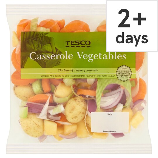 Tesco Casserole Vegetables 450G Tesco Groceries