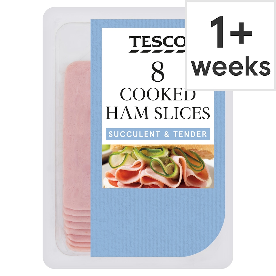 Tesco Cooked Ham 125g