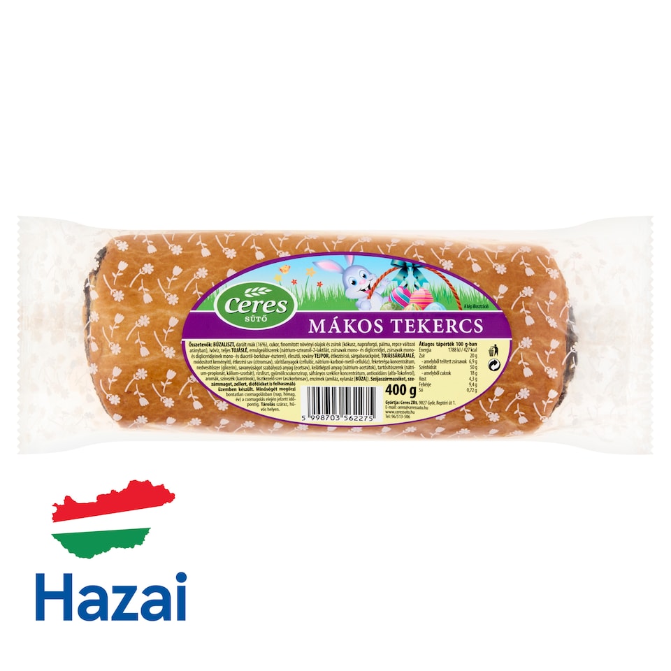 Ceres mákos tekercs 400 g  1. kép
