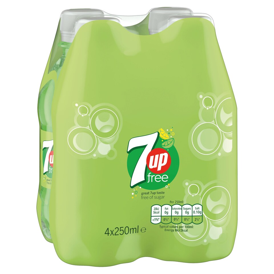 7up Free 4 x 250ml