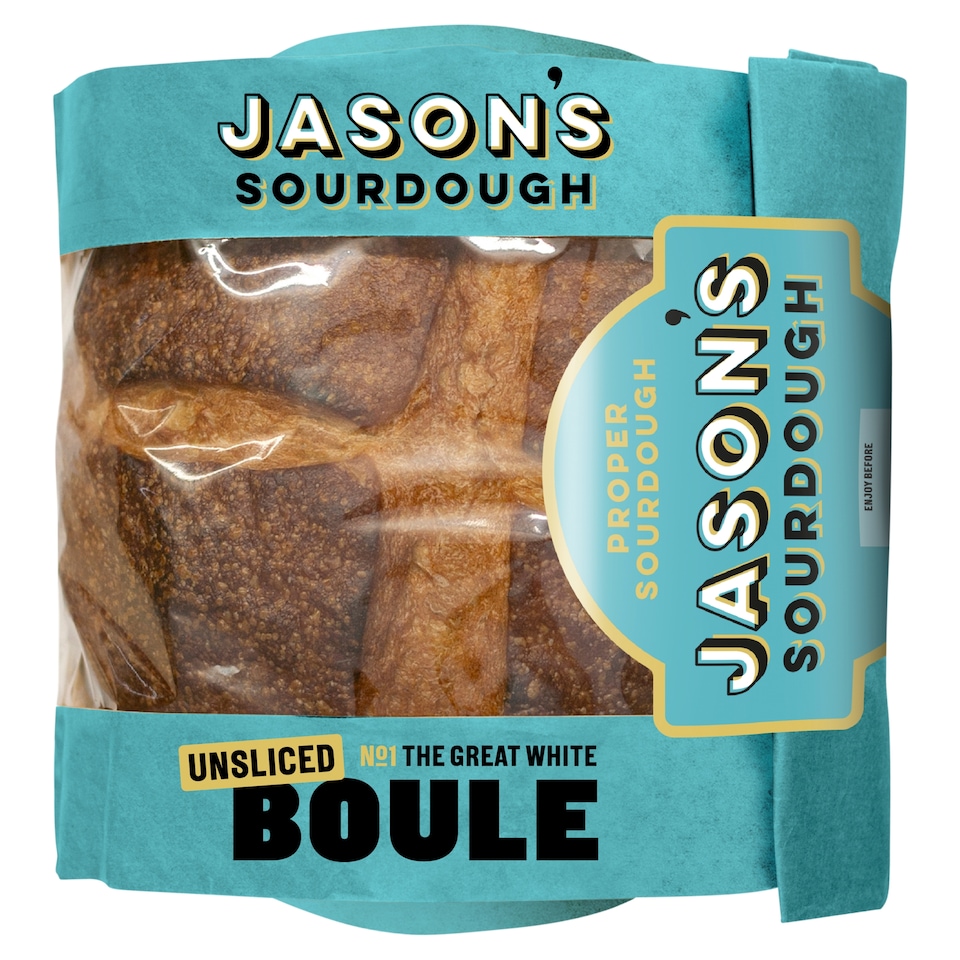 Jason's White Sourdough Boule 550g