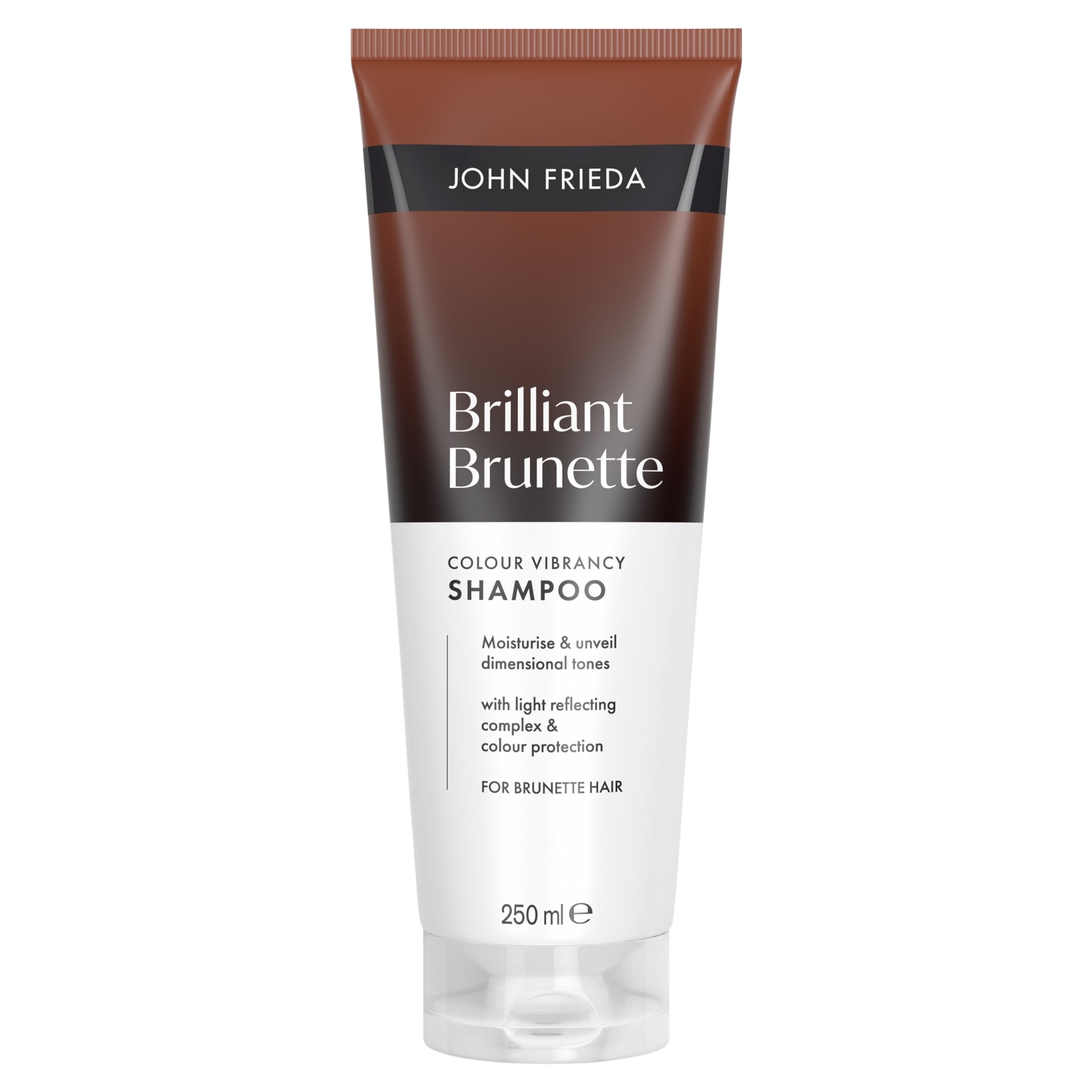 John Frieda Brilliant Brunette Colour Vibrancy Shampoo 250ml