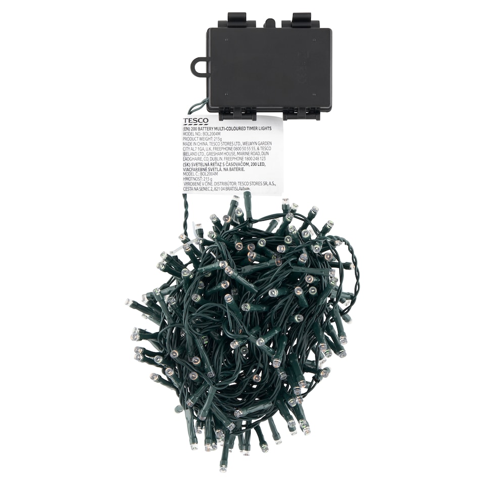 obrázok 1 z Tesco Home Svetelná reťaz na batérie 200 LED