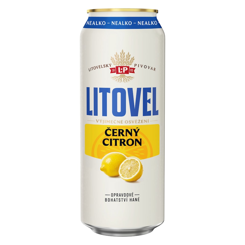 Litovel Originál nealko černý citron 0,5l