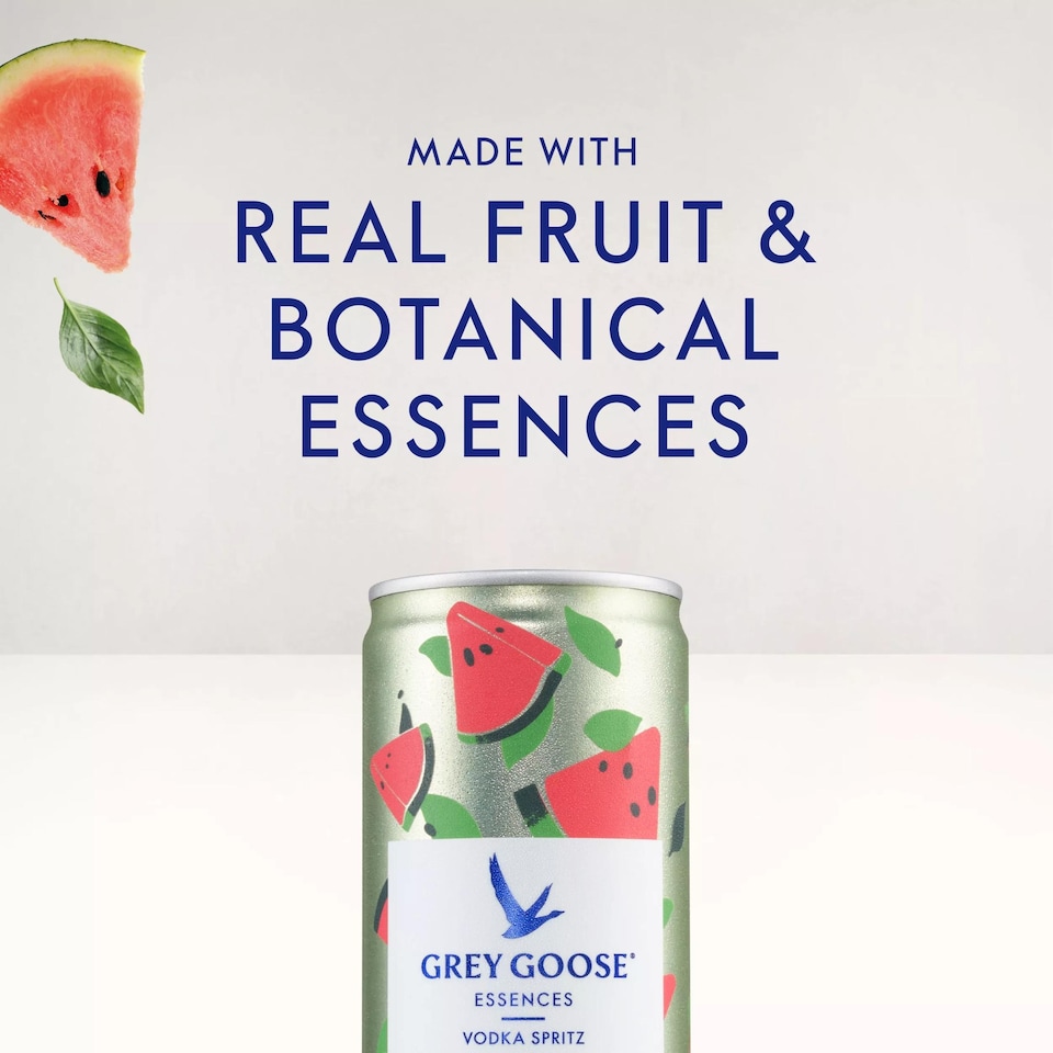 image 1 of Grey Goose Essences Watermelon & Basil Vodka Spritz 250Ml
